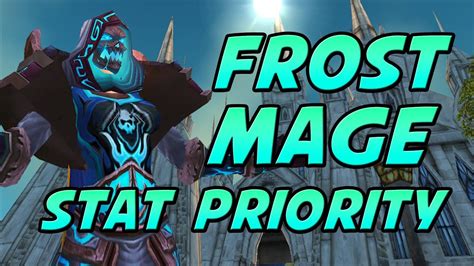 frost mage stat priority|frost mage best enchants.